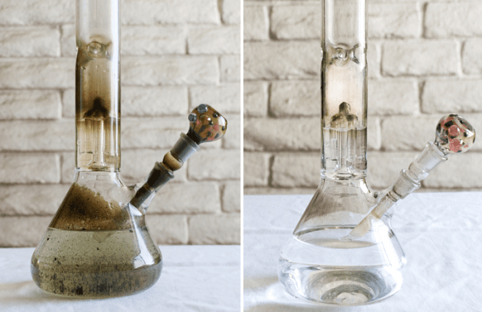 bong cleaning suggestions? : r/trees