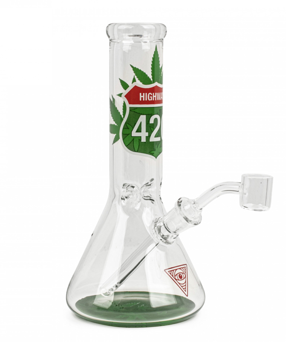 Red Eye Glass 8.5" Highway 420 Concentrate Rig