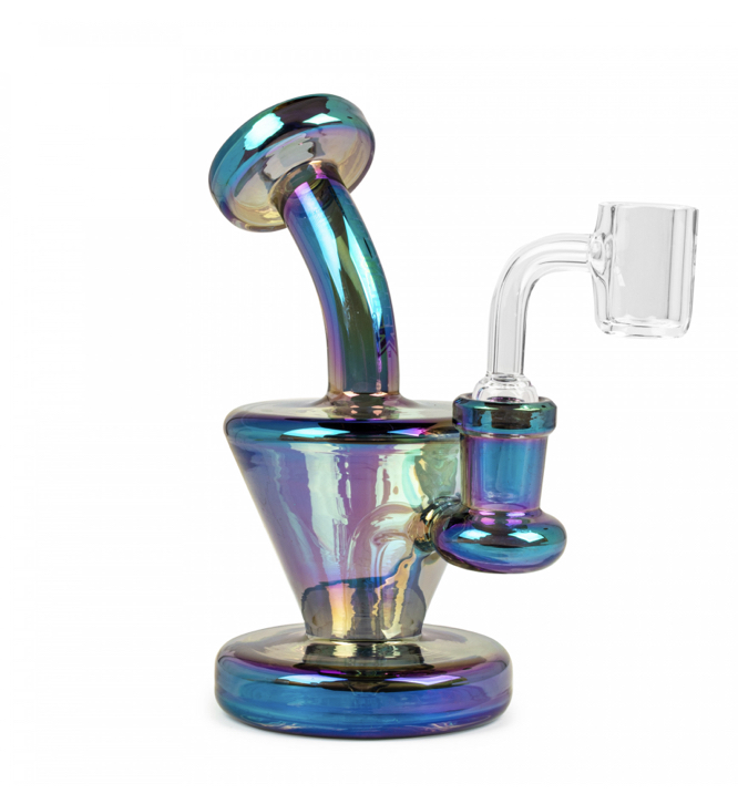 Red Eye Glass 5.5" Metallic Terminator Finish Quantum Concentrate Rig