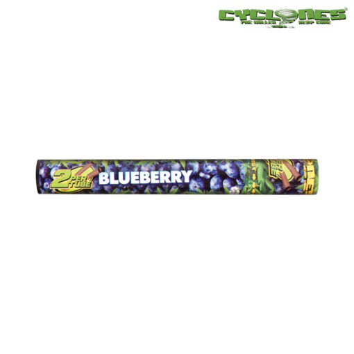 CYCLONES (PRE-ROLLED CONES) HEMP WRAPS - Blueberry