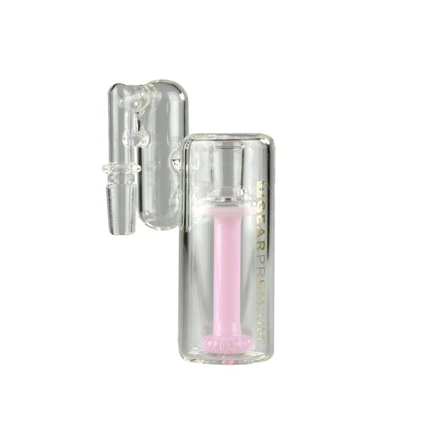 GEAR Premium 14mm 90° Recycler Ash Catcher - Pink Slyme
