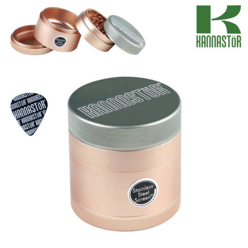 KANNAST&Ouml;R SOLID TOP WITH SOLID BODY 4 PIECE GRINDER
