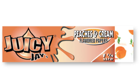 Juicy Jay's Peaches & Cream - 1 1/4