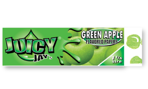 Juicy Jay's Green Apple - 1 1/4