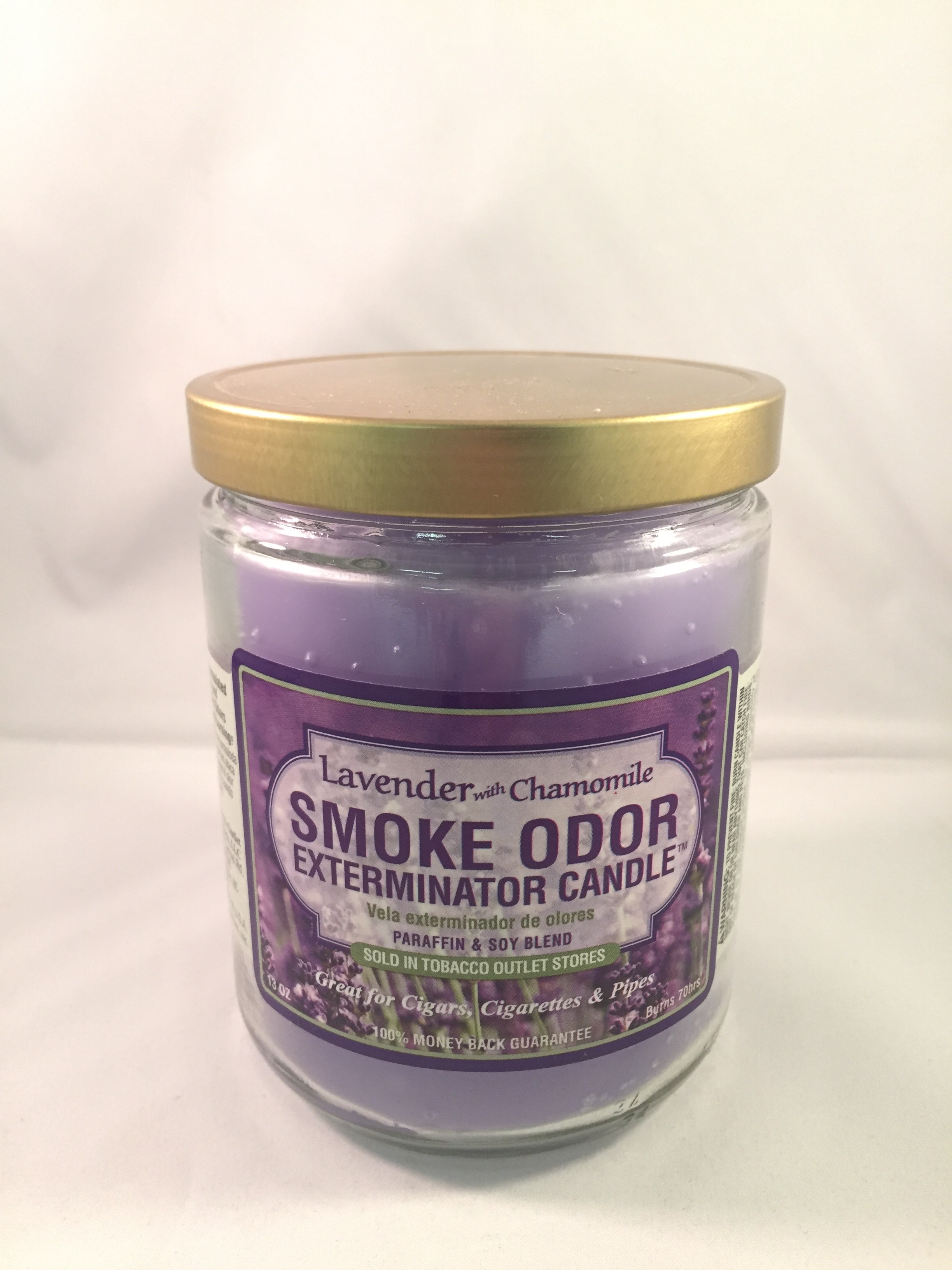 Smoke Odor Exterminator Candle - Lavender with Chamomile