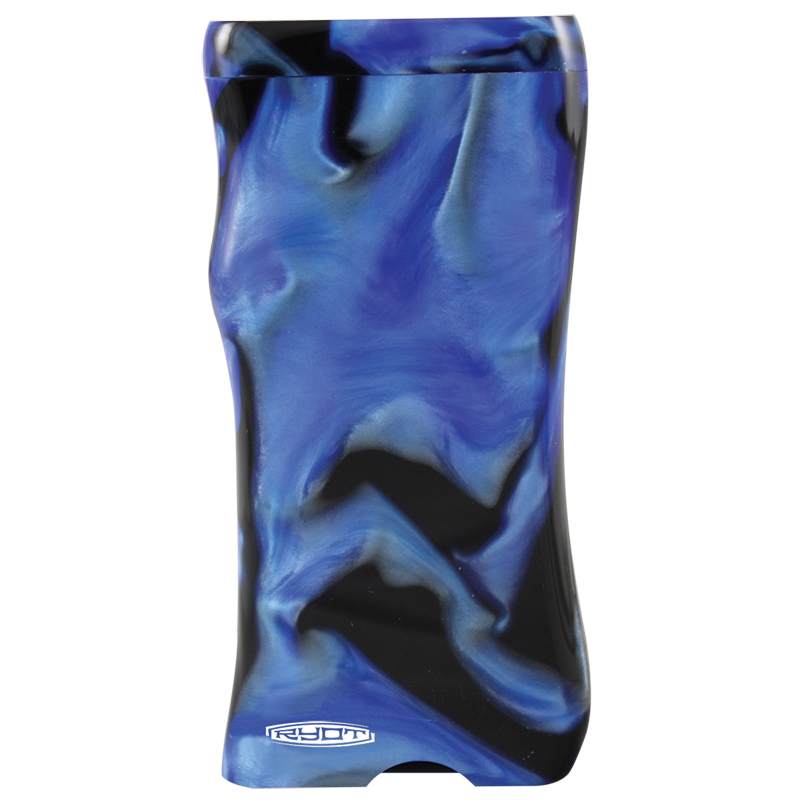 Blue & Black Acrylic Dugout - Large