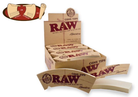 Raw Rolling Tips - Raw Cone Tips Maestro