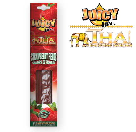 Juicy Jay's Thai Incense Sticks - Strawberry Fields