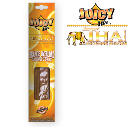Juicy Jay's Thai Incense Sticks - Orange Overload