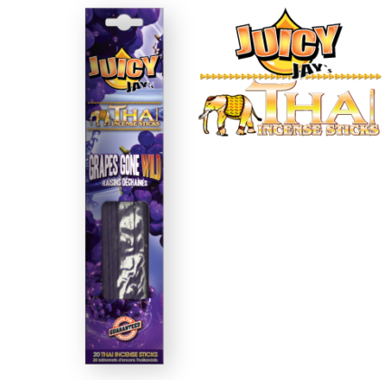 Juicy Jay's Thai Incense Sticks - Grapes Gone Wild