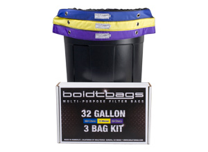 Boldtbags Filter Bag Kits - 32 Gallon 3 Bag