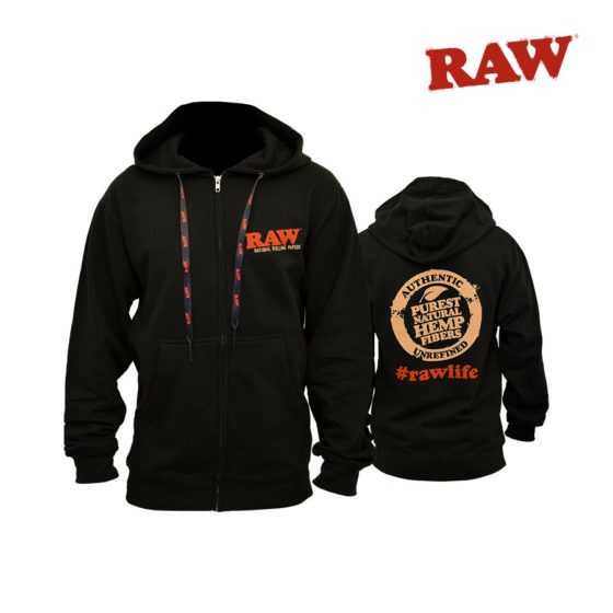 RAW Zipper Hoodie - XX-Large