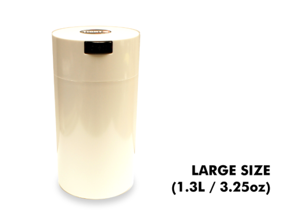TightVac Large Cases - White with White Cap