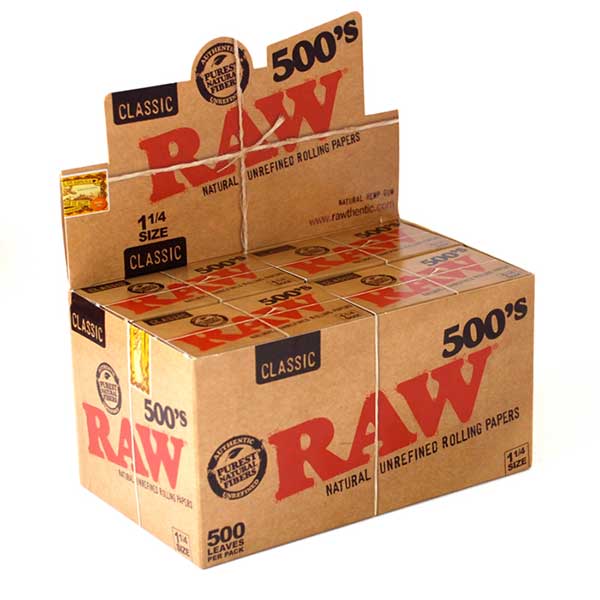 Raw Classic 1 1/4 - 500 pk