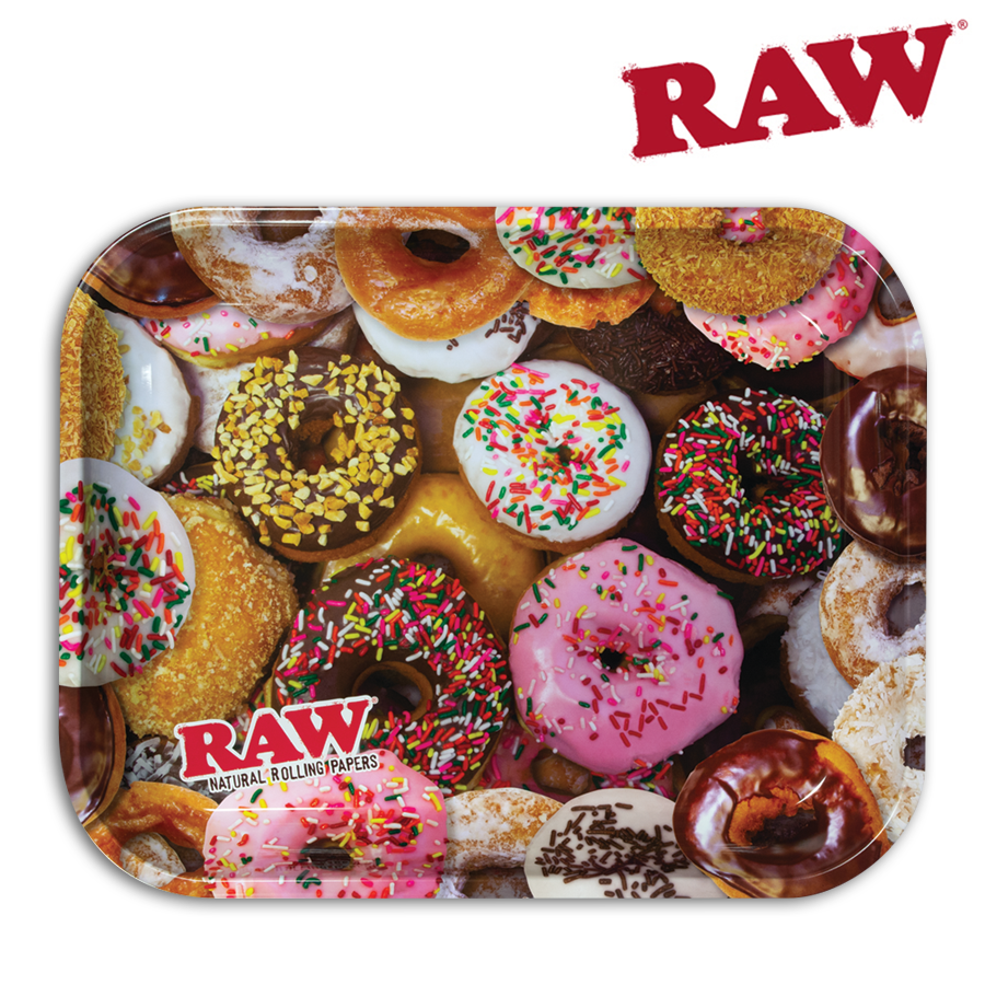 Raw Rolling Tray- Donuts